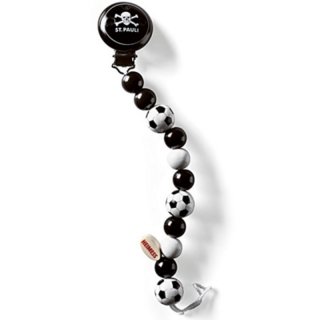 Preisvergleich Produktbild FC St. Pauli Baby Schnullerkette Totenkopf