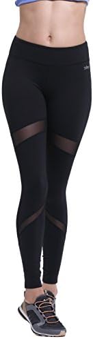 ZOANO Womens Activewear Mesh Leggings Workout Pants