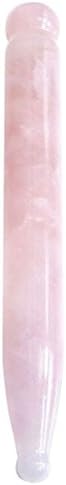 Gua Sha Scraping Massage Tools Rose Quartz Natural Stone Handmade Guasha Board Massage Wand for Acupuncture Therapy Stick Point Treatment