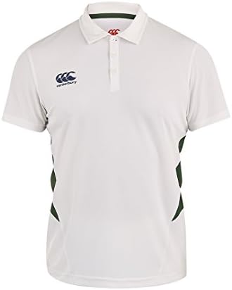 Canterbury Mens Wicking CCC Logo Cricket Polo Shirt