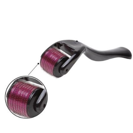 Boolavard ® TM 0,5 mm Professionelle Titanium Mikronadel 540 Derma Needle Roller Behandlung von Aknenarben, Haut, Haarausfall, Falten, Mitesser, Linien, so Beschädigt, Ageing-Tagespflege Produkt, Reduktions Flecken Narben Schlaglöcher Cellulite Dehnungsstreifen Uplifting Whitening Regeneration. Home Use 0,5 mm (540 Nadeln, 0,5 mm) - 2