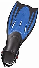 Typhoon Adult T-Jet Fins In Blue - Unisex available: S/M = 4-7