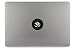 Produktbild Om Buddha Kreis mit Kranz Rund Buddhisten Hindu Jainas Apple MacBook Air Pro Aufkleber Skin Decal Sticker Vinyl (11")