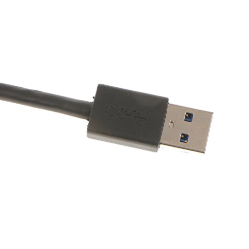 Gazechimp USB 3.0 3-Port Hub inkl. Gigabit Ethernet LAN / Netzwerkadapter RJ45 100MBPS - 6