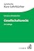 Gesellschaftsrecht: Ein Studienbuch by 