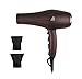 Produktbild LXYU-HAIR DRYER High-Power Friseursalon Professional Haartrockner 2400w Haushalt Haartrockner Hochwertige Durable Silent Air Duct (Schwarz, Braun)