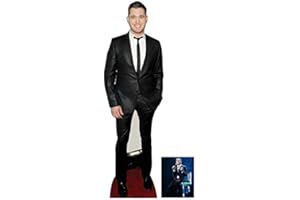 (STARSTILLS UK) CELEBRITY FAN PACKS *Fan Pack* Michael Buble Lifesize Cardboard Cutout (Standee/Standup) - Includes 8X10 (25X20Cm) Star Photo - Fan Pack #315