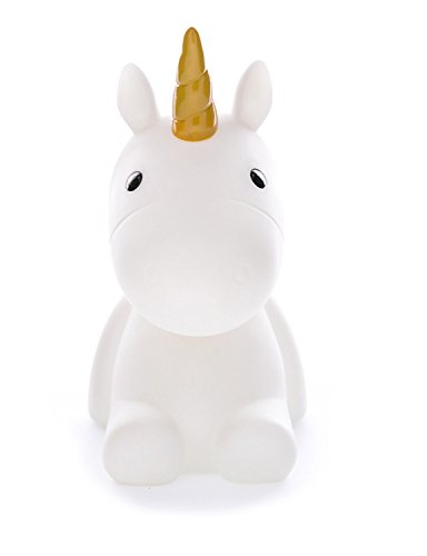 LED Nachtlicht Einhorn weiß mit Farbwechsel - 2