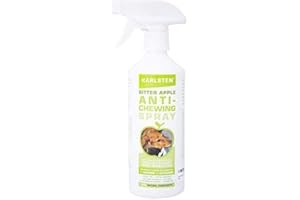 Karlsten Best Chew stopper High Strength Anti Chew Bitter Apple Spray Deterrent for Dogs & Puppies - Alcohol Free - Most Powerful Bitter Deterrent 500 ml
