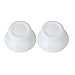 Produktbild 2xJoystick Thumbstick Kappe Cap fuer Sony PlayStation 4-PS4-Controller weiss