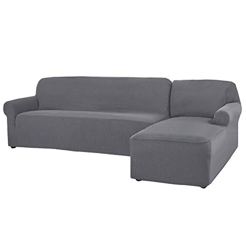 Chun Yi Jacquard Housse De Canape D Angle Convertible Tissu