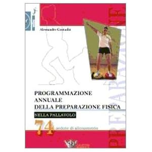 Programmazione annuale della preparazione fisica nella pallavolo. 74 sedute di allenamento