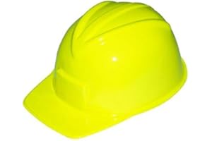 P'tit Clown 60550 - Casco da Cantiere da Adulti, in plastica, Colore: Giallo