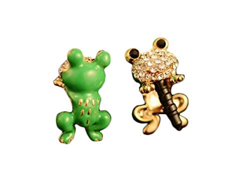 Voguecase 1 pcs grenouille plug Bouchon cache porte anti-poussière 3.5 mm écouteurs avec stylet capacitif fonction