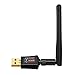 Price comparison product image ANEWISH Wifi Dongle AC Dual Band 5GHz 433Mbps Wireless USB Wifi Adapter for PC / Desktop / Laptop / Tablet, Supports Windows 10/8/7/Vista/XP/2000, Mac Os X 10.4-10.11.4 and 10.12.1