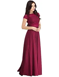 Raas Prƒªt Women's Crepe Flared Gown