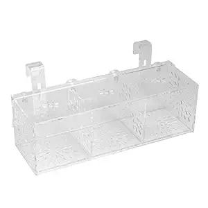 Aquarium Hatchery Incubator, 3 Sizes Acrylic Fish Isolation Box, Guppy for Baby Shrimp for Baby Fishes Baby Clownfish(30CM*10CM*10CM)