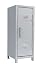Produktbild "Mini" Stahl Spind Spint 275x105x105mm Einzelspind grau 530964 Garderobenschrank