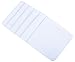 Sinland Premium Microfiber Washcloth Waffle Weave Facial Cleansing Cloth Face Cloth and Body Cloths Remove Makeup 6 Pack 33cmx33cm White