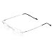 Royal Son Rimless Rectangular Spectacle Frame For Men And Women (RS0110ER|50|Transparent) RS.399.00