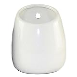 Material: Cerámica Outflower Blanco Macetas de cerámica Colgantes Macetas de Pared para Interiores para Decoraciones Flores Plantas para el hogar/Oficina/jardín/Regalo,10 * 6.5cm