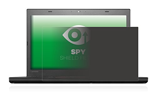 upscreen Spy Shield Filter Blickschutzfilter Lenovo ThinkPad T460 UltraBook – Blickschutz, Sichtschutz, Kratzfest, Blendschutz, Made in Germany - 2