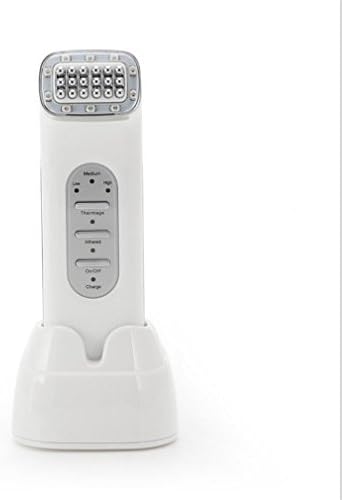 LL-Handheld dot matrix RF Anti-Aging Facial Treatment Device Facial Lifting Skin Firming Beauty Machine, charged by USB port or cradle
