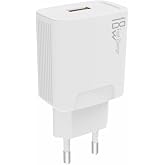 PDAteknoloyi 18W 3.0A Hızlı Şarj Adapt&ouml;r&uuml; Tek Başlık Beyaz KDR-40B (Yerli &Uuml;retim)