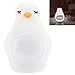 Produktbild CHULENI Led   Nachtlicht Pinguin Outlook Wecker Weiche Silikon Nette Aufwachen Lampe Für Kinder USB Kabel, Weißes Licht