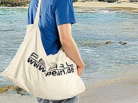 PEARL 2in1-Strandtasche & Liegetuch aus flauschigem Frottee - 8