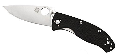 Spyderco C122GP Tenacious - Navaja, Color Negro