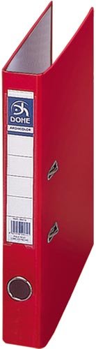 Dohe Archicolor - Archivador folio lomo estrecho  color rojo