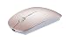 Produktbild Flashstye 2.4G Rechargeable Wireless Mouse with USB Receiver, 3 Adjustable DPI Levels for Notebook, PC, Laptop, Computer, Macbook.(Rose Gold)