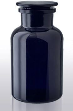 VioLiv 1 Liter Apothecary Jar, Violet Glassware by Miron Vitality Glassware