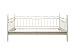 Produktbild AC Design Furniture 4192 Metallbett Stine, Liegefläche 90 x 200, ohne Lattenrost, circa 209 x 92 x 97 cm, Lack creme