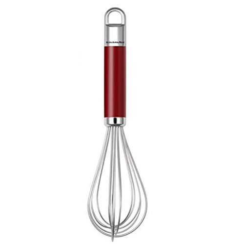 KitchenAid KGEM3105ER Schneebesen, Edelstahl, rot, 25 x 7 x 7 cm