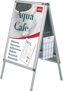 Preisvergleich Produktbild NOBO Prospektkorb für Kundenstopper / 1902372 Prospekthalter