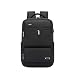 Produktbild QINGZHOUQI Business Casual Herrenrucksack USB Ladeport Multi-Funktions-Computer-Tasche Große Kapazität Reise-Paket Reise Bergsteigenbeutel (Color : #1, Größe : M)