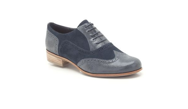 clarks navy blue