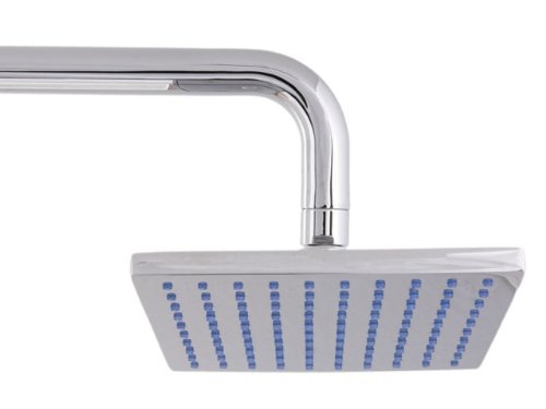 Cabeza de ducha 170 mm Square. Fabricado de latón fundido con acabado cromado. Con 100 Boquilllas.