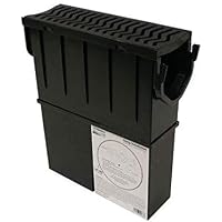 1 X Fernco Heelguard Storm Drain Channel Drainage PVC Toppped Sump Gully Silt  Trap Water Rain Storm Shower Wetroom Garden Driveway : Amazon.co.uk: DIY u0026  Tools