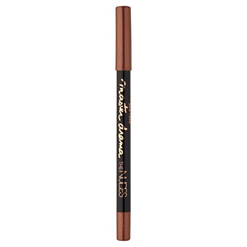 Maybelline New York Eyeliner Master Drama The Nudes Khôl Liner 22 Brownie Glitz / Cremiger und präziser Konturenstift in Grau-Braun, langanhaltend, 1 x 1 g