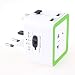 Produktbild E-KIA Reiseadapter Stromadapter,Multi-Country-Universal-Reise-Dual-USB, 2,4A-Multifunktionsumwandlungsstecker,White