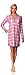 Cornette Maternity Nightdress 654/04 (Pink/Grey, XXL)