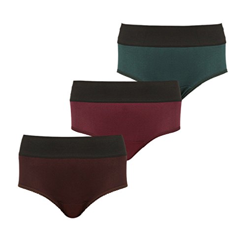 Stuby Womens Plain Dark color Hipster Panty(Pack of 3) RS.249 (64.00% Off) - Amazon