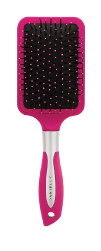 Danielle Creations Haarbürste, breit, mit weicher Haptik, Pink - 2
