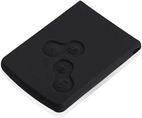 1 x Silicone Key Cover For Renault Twingo Renault Clio Scenic Megane Duster Sandero Captur Koleos 4 Button Remote to