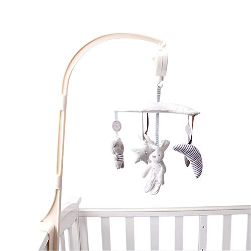 Preisvergleich Produktbild iStary Baby Plüsch Spielzeug Bett Glocken Entwicklung Spielzeug Kinder Mobile Hase Kinderwagen Spielzeug Aufhängen Baby Mignon Musik Geschenk Fünfzackigen Stern, Bär, Rotierenden Spieluhr Dekoration