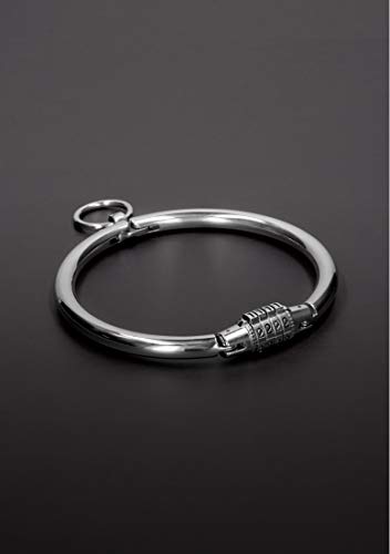 Preisvergleich Produktbild Triune Edelstahl Halsband mit Kombinationsschloss - klein 1er Pack