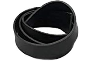 MG - MIGNOGNA GIANLUIGI - LAVORAZIONE ARTIGIANALE PELLE E CUOIO Striscia di Cuoio di Varie Misure, Cuoio per Cinture, Cinghie, Bracciali e Hobby Creativi, Strisce al Metro Naturali e di Alta Qualità, 100% Made in Italy (5 x 125 cm, 1 Pezzo)